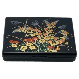 Vintage Tissue Box Mirror Travel Case